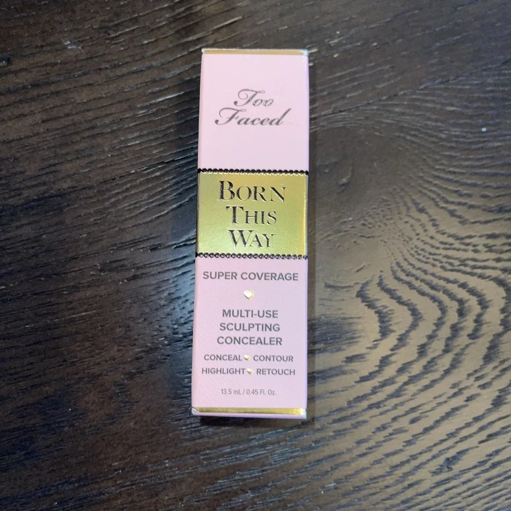 Too Faced Born This Way Super Coverage Multi-Use Concealer Sable 0.46 Fl Oz